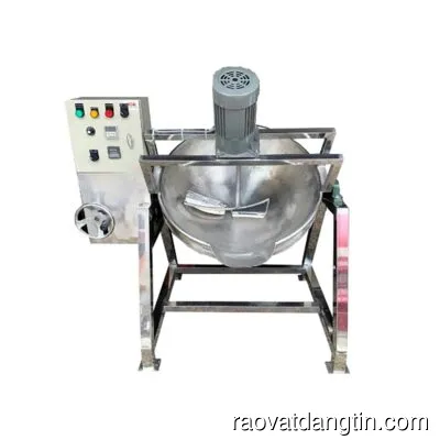Chảo sên nhân bánh 200l - inox