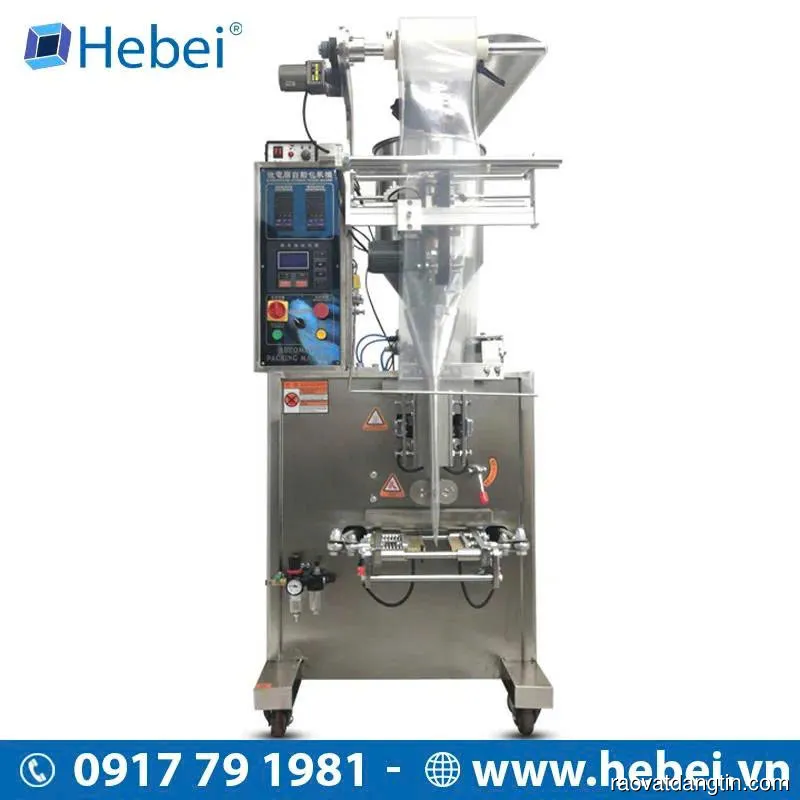 So sánh máy đóng gói bột trục tít và cốc đong