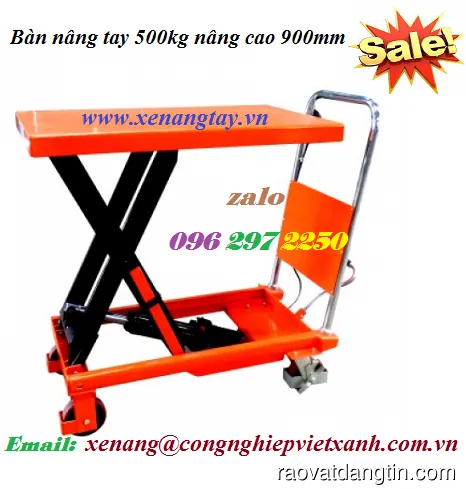 Xe nâng mặt bàn cho kho phân phối