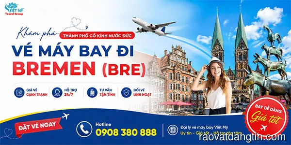 Vé máy bay đi Bremen (BRE)