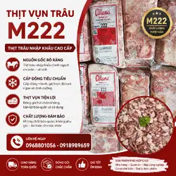 Nạc vụn trâu đông lạnh – mềm ngon dễ chế biến