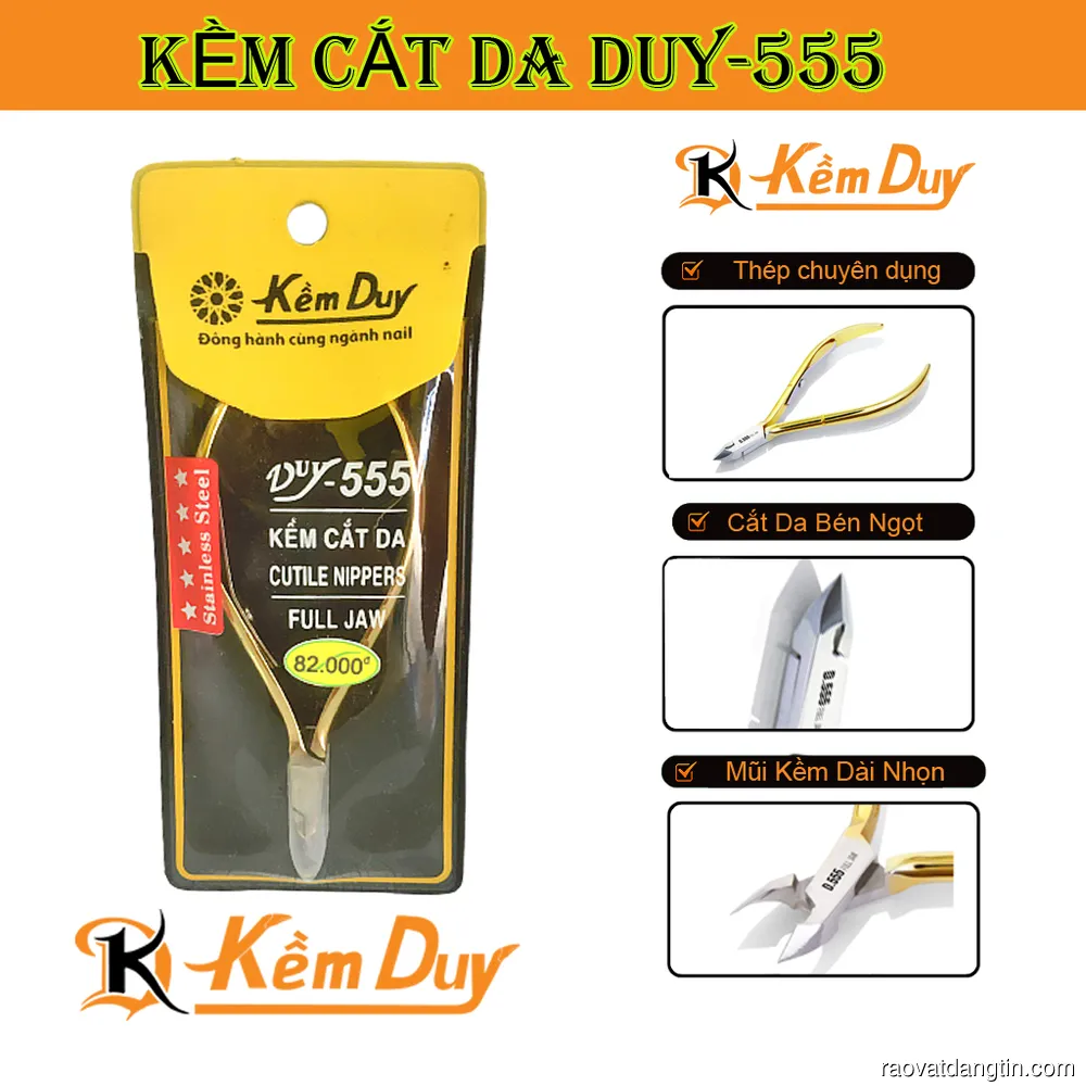 Kềm Cắt Da Chuyên Dụng Dành Cho THỢ Nail Tại Kềm Duy