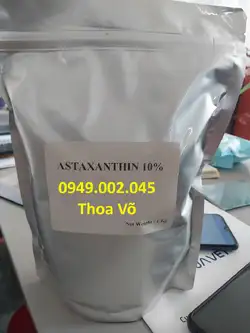 Astaxanthin 10% Trung Quốc – Tăng Màu, Tăng Đề Kháng Cho Tôm Cá