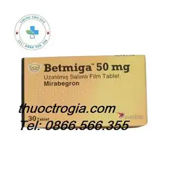 Thuốc Betmiga 50mg giãn cơ bàng quang
