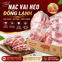 Giá thịt nạc vai heo đông lạnh bao nhiêu 1kg?