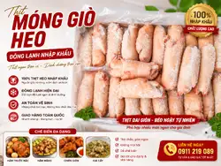 Bảng giá móng giò heo đông lạnh mới nhất hôm nay