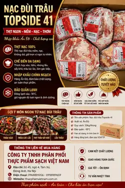 Thăn đùi trâu M44 nguyên cây chất lượng cao