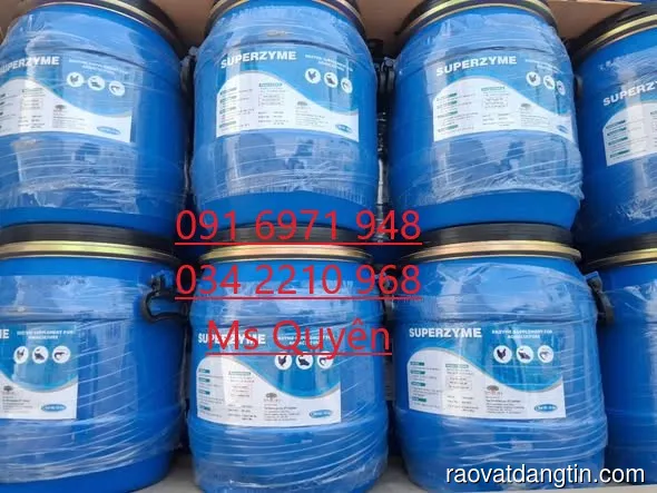 Mua bán enzyme tẩy nhớt, enzyme xử lý nước Superzyme