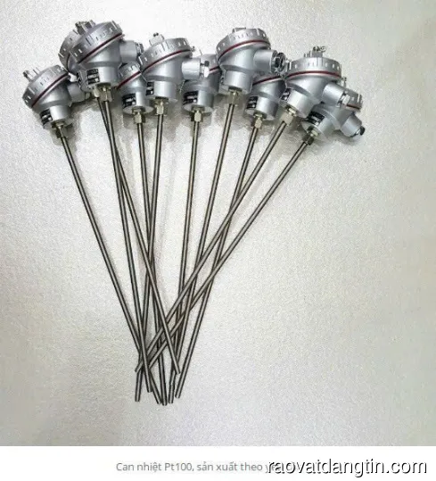 Cung cấp  Can nhiệt PT 100 / Can nhiệt B / Can nhiệt K / Can nhiệt E
