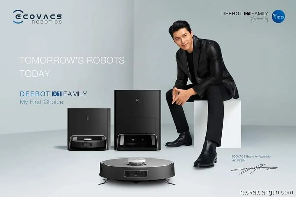Robot hút bụi lau nhà Ecovacs thông minh