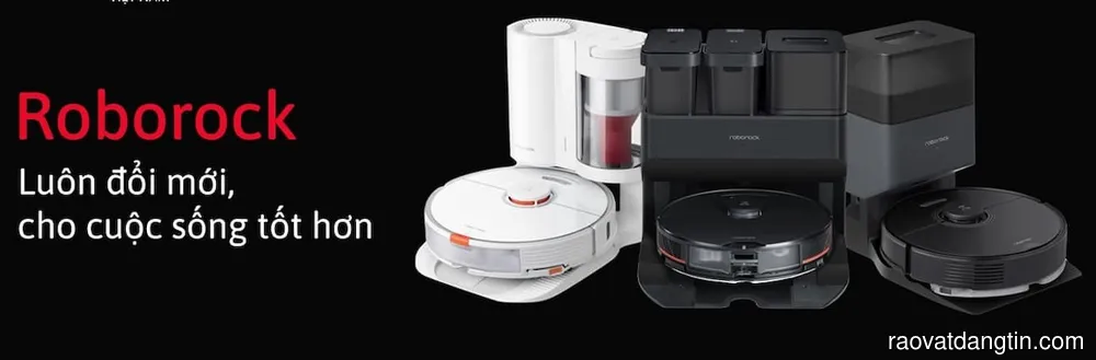 Robot hút bụi lau sàn Roborock thông minh